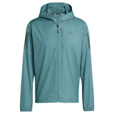 Adidas Own The Run Men's Running Jacket -Preloved Teal