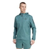 Adidas Own The Run Men's Running Jacket -Preloved Teal