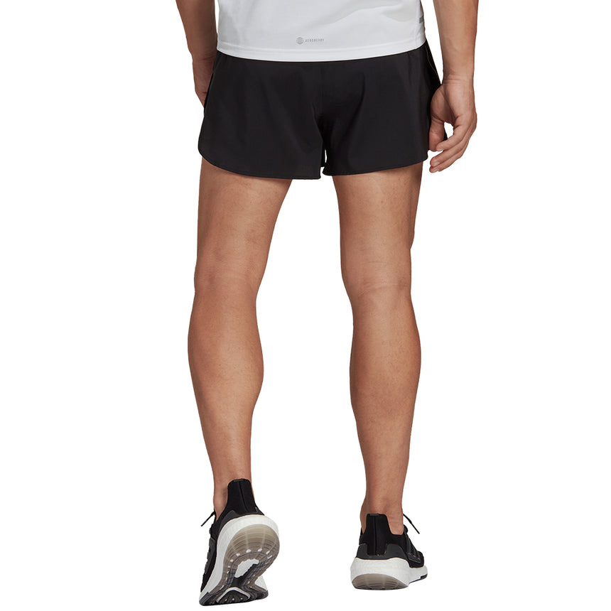 adidas Own The Run Split Men's Running Short - Black/Black