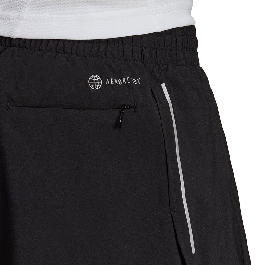 adidas Own The Run Split Men's Running Short - Black/Black