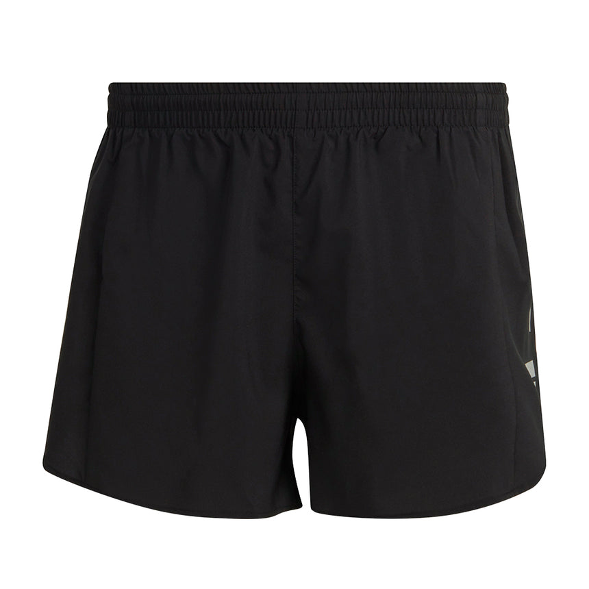 adidas Own The Run Split Men's Running Short - Black/Black