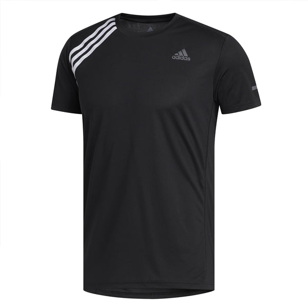 adidas Own The Run Short Sleeve Men's Running Tee - Black/White � The  Running Outlet