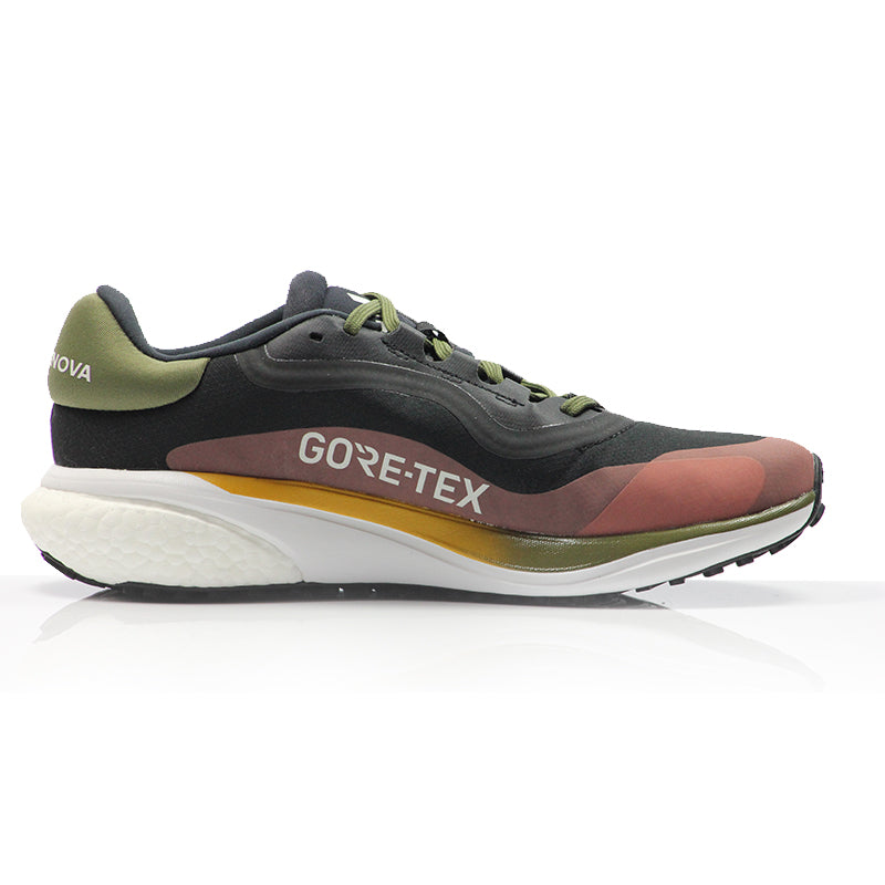 adidas Supernova 3 GTX Men's Running Shoe - Core Black/Olive Strata/Wonder Clay