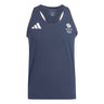 adidas Adizero Team GB Men's Running Singlet - Legend Ink