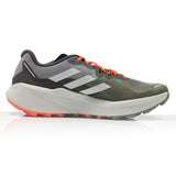 adidas Terrex Agravic 3 Men's Trail Shoe - Olive Strata/Grey One/Semi Impact Orange