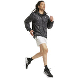 Adidas Ultimate Wind.RDY Men's Running Jacket - Black/Reflective Silver