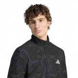 Adidas Own adi365 Half Zip Long Sleeve Men's Running Top - Black/Grey Five