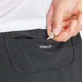 Adidas Own The Run 3 Stripes 7 inch Men's Running Short - Black