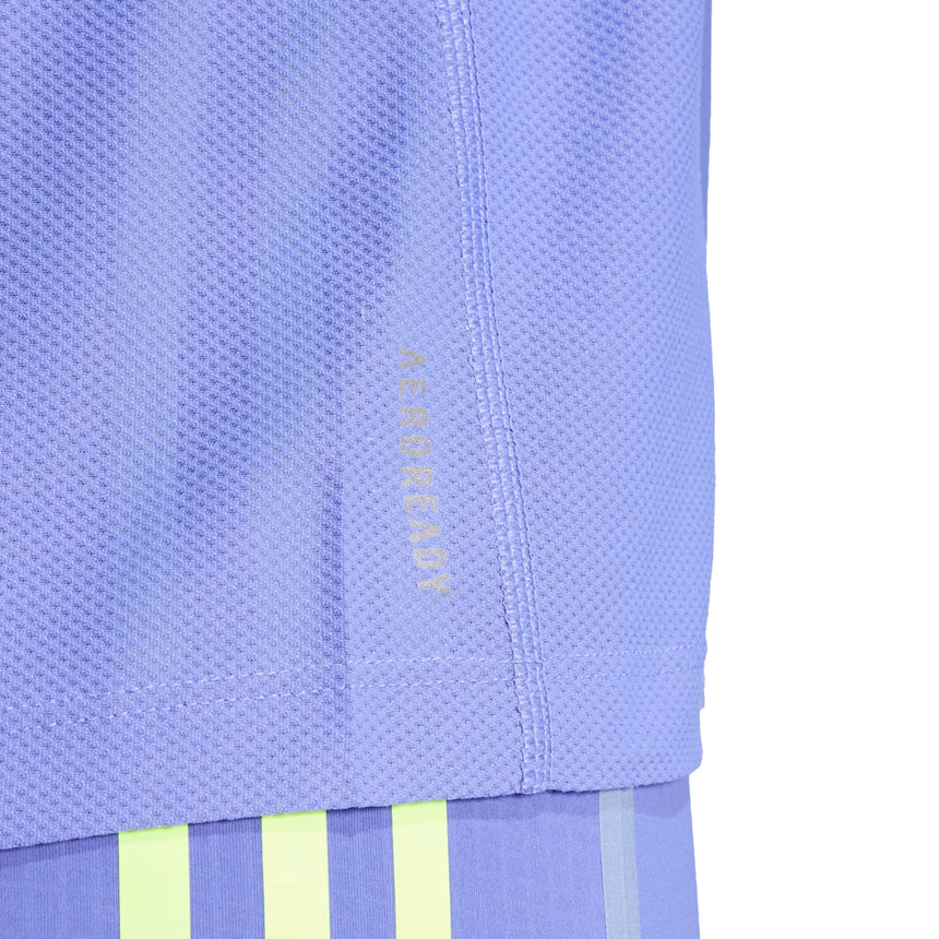 adidas Own the Run Men's Running Tank - Semi Cobalt Blue