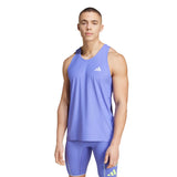 adidas Own the Run Men's Running Tank - Semi Cobalt Blue