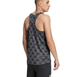 Adidas Adizero New York Men's Running Singlet - Carbon/Black
