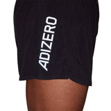 adidas Adizero Men's Split Running Short - Black