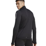 Adidas Own The Run Quarter Zip Long Sleeve Men's Running Top - Black