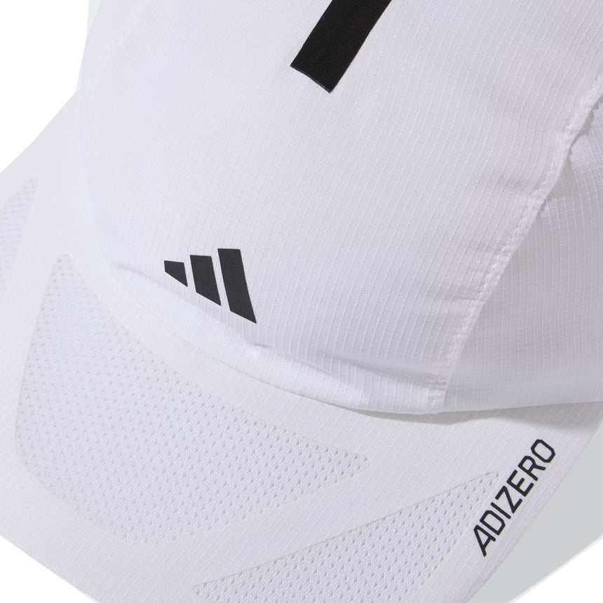 Adidas Running X Adizero Lightweight Men's Running Cap - White/Black
