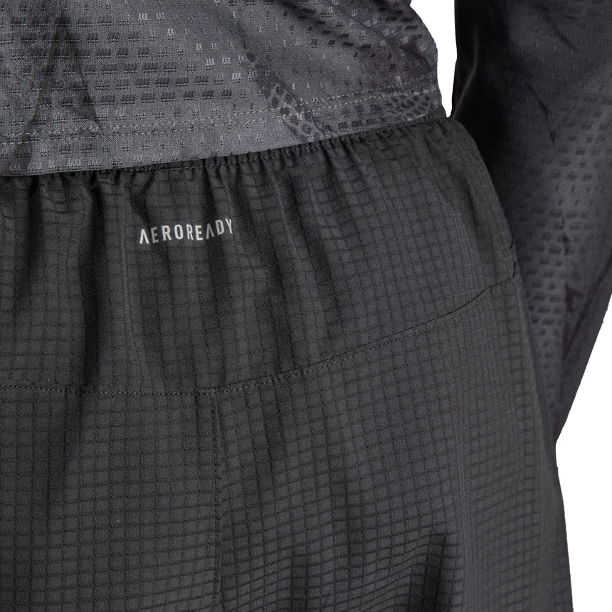 Adidas Ultimate Running 2in1 Men's Running Short - Black/Black