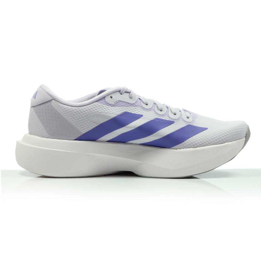 adidas Adizero Evo SL Woven Women's Running Shoe - Glory grey/Solar Purple/purple tint