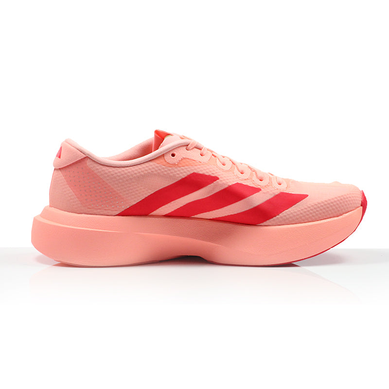 adidas Adizero Evo SL Woven Women's Running Shoe - Frozen Turbo/Lucid Red/Silver Met