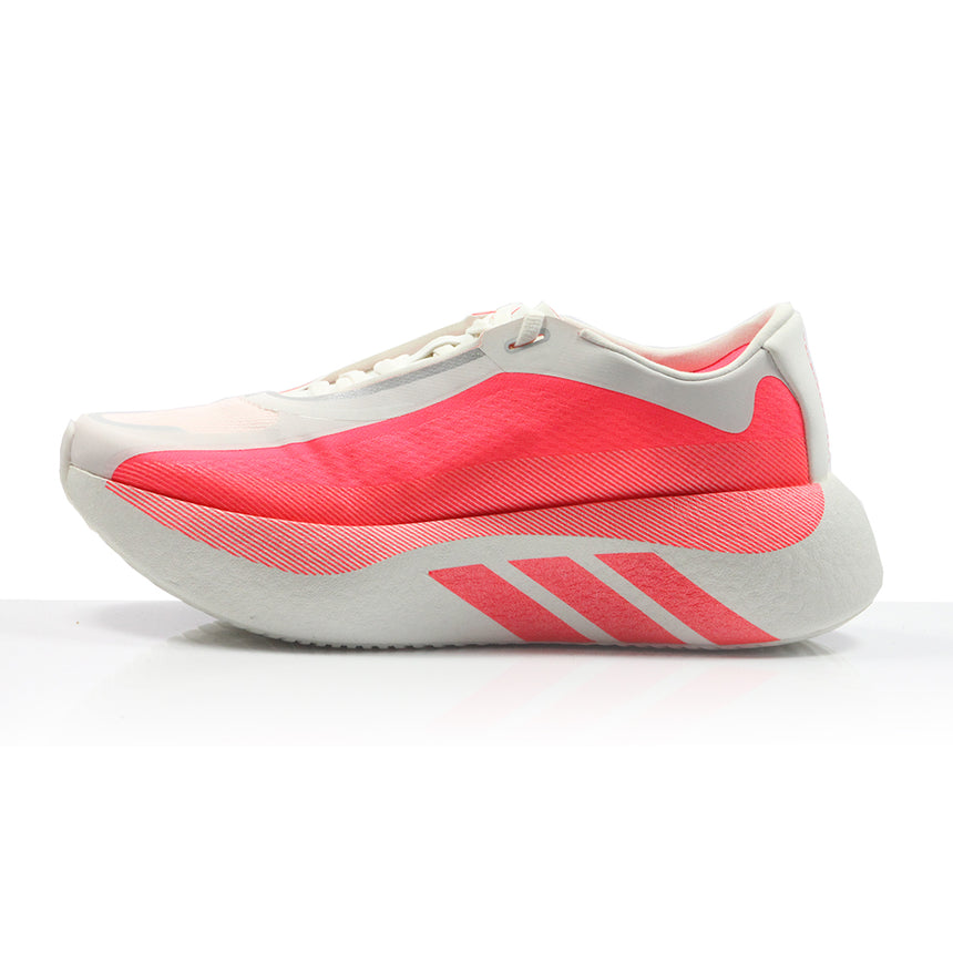 adidas Hyperboost Edge Women's Running Shoe - Hyper White/Solar Turbo/Solar Turbo