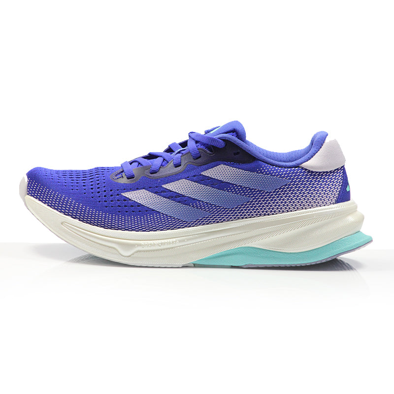 adidas Supernova Solution Women's Running Shoe - Lucid Blue/Purple Tint/Flash Aqua
