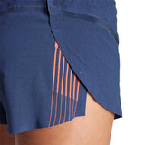 adidas Adizero Team GB Women's Split Running Short - Legend Ink
