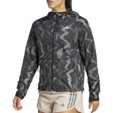Adidas Ultimate Wind.RDY Women's Running Jacket - Black/Reflective Silver