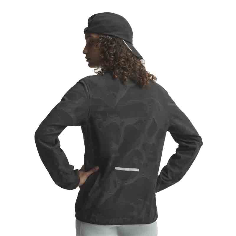 Adidas Own adi365 Half Zip Long Sleeve Women's Running Top - Black/Grey Five