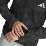 Adidas Own adi365 Half Zip Long Sleeve Women's Running Top - Black/Grey Five
