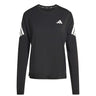 adidas Adi365 3 Stripes Long Sleeve Women's Running Tee - Black