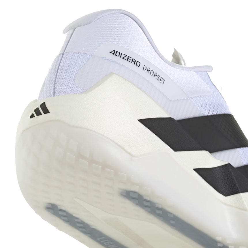 adidas Womens adizero Dropset Pro WHT back