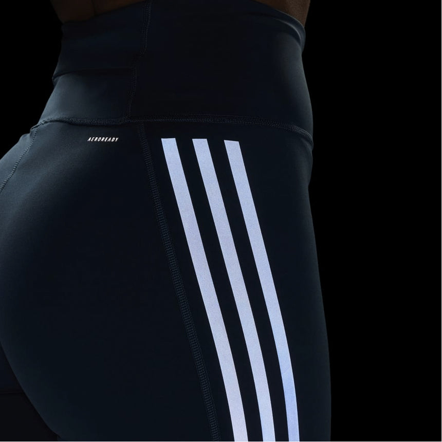 adidas Daily Run Women's Short Running Tight - Arctic Night