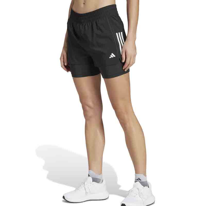 Adidas Climacool 2in1 Women's Running Short - Black