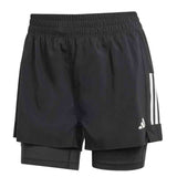 Adidas Climacool 2in1 Women's Running Short - Black