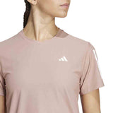 adidas Own The Run Short Sleeve Women's Running Tee - Warm Clay