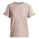 adidas Own The Run Short Sleeve Women's Running Tee - Warm Clay