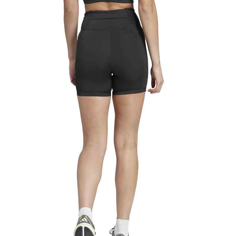 Adidas Own The Run Women's Short Running Leggings - Black/Black