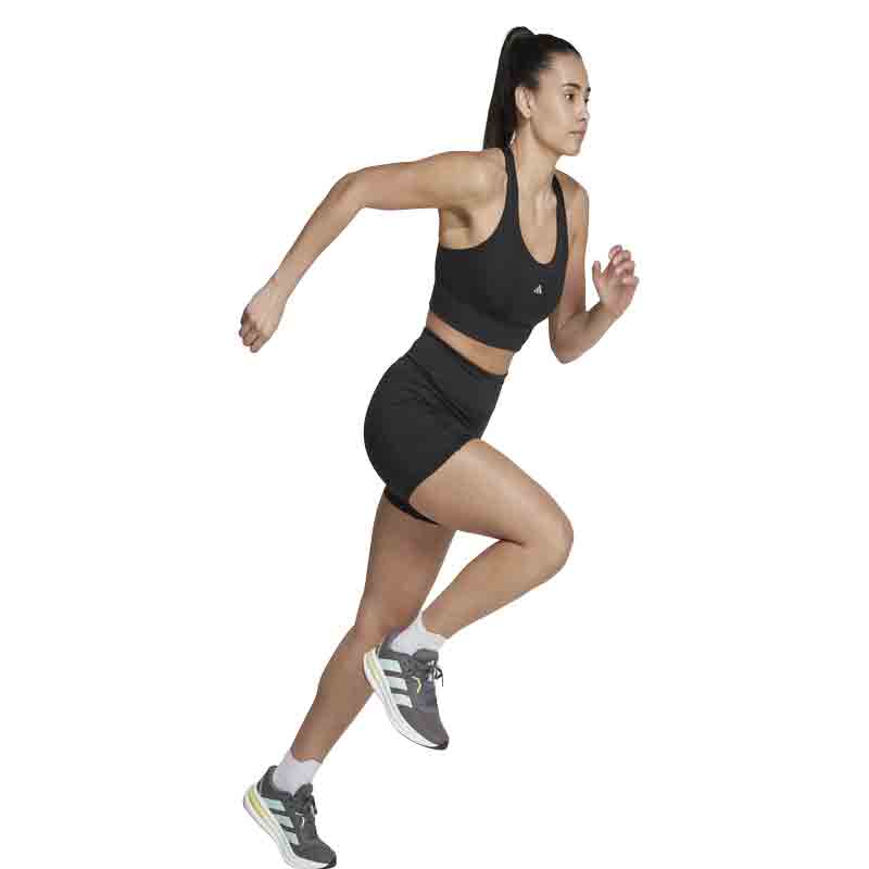 Adidas Own The Run Women's Short Running Leggings - Black/Black