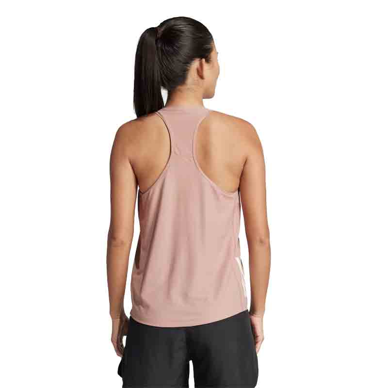 adidas Own The Run Vest Women's Running Tee - Warm Clay