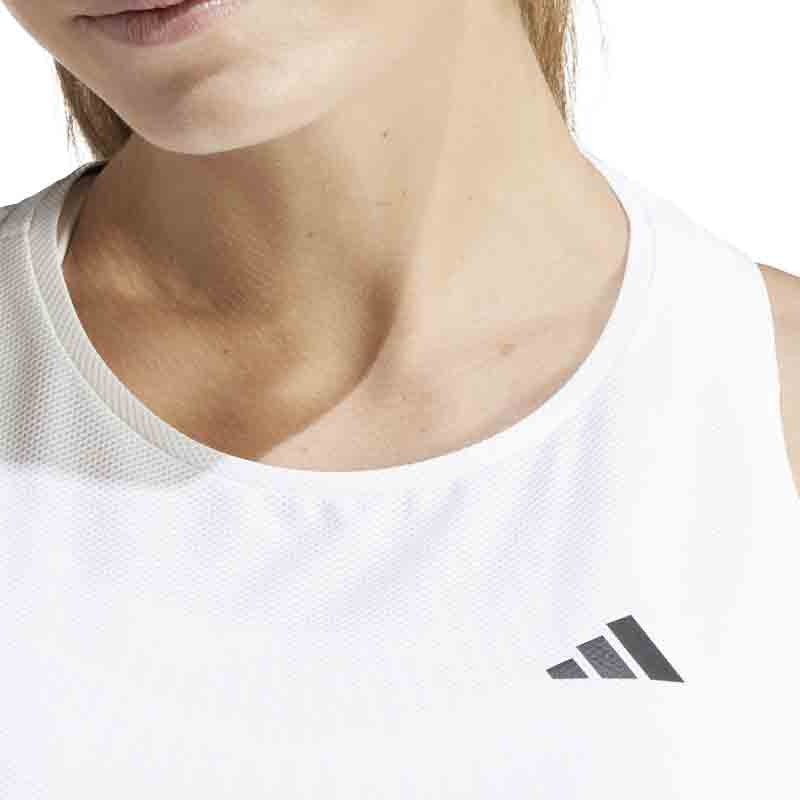 adidas Own The Run Vest Women's Running Tee - White
