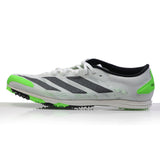 adidas adizero XCS Cross Country Spike - Cloud White/Night Metallic/Solar Green