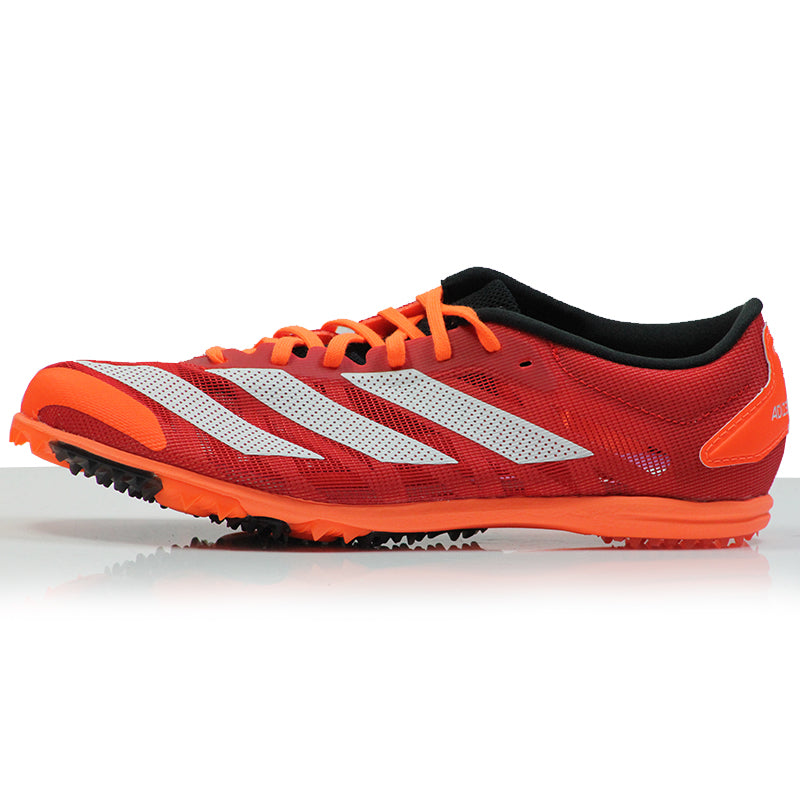 adidas adizero XCS Cross Country Spike - Cloud White/Night Metallic/Solar Green