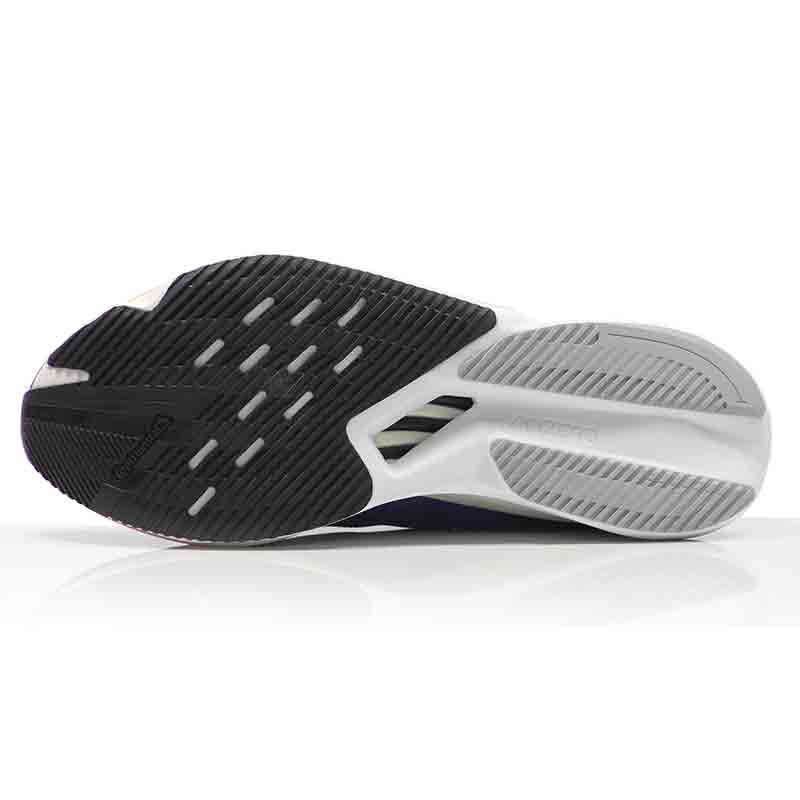 adidas Adizero Boston 12 Men's Running Shoe - Lucid Blue/Ftwr White/Impact Orange