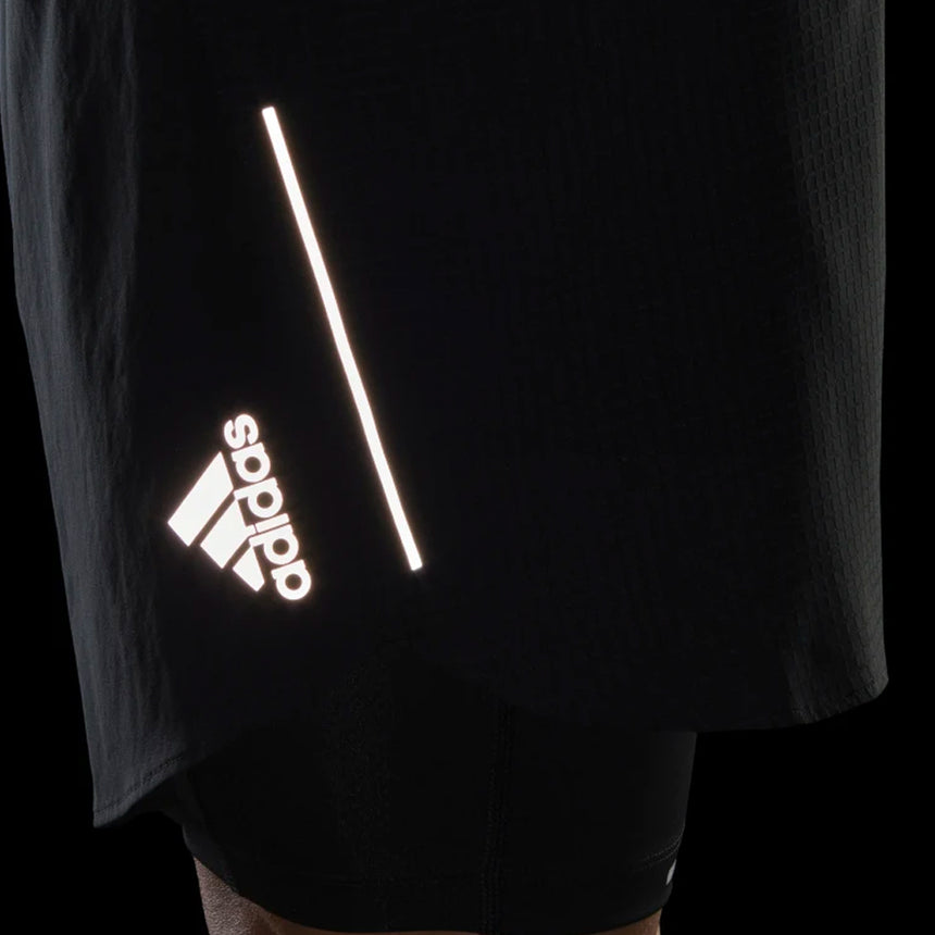 Adidas Designed 4 Running 2in1 5inch Men's Running Short - Black