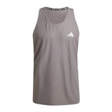 adidas Own the Run Men's Running Tank - Charcoal
