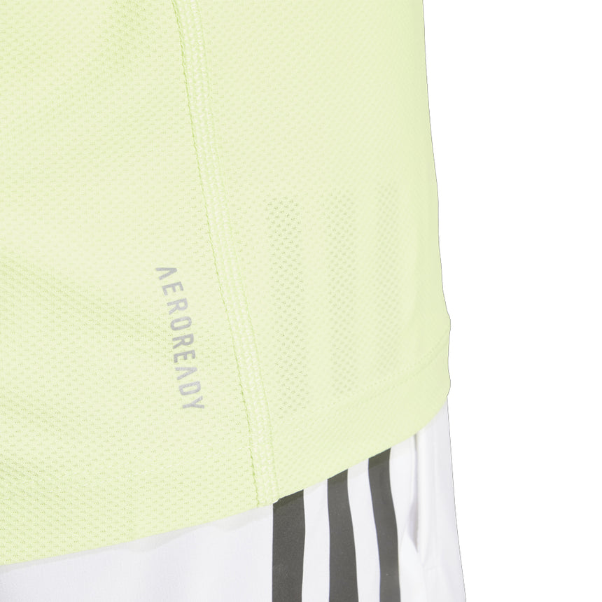 adidas Own the Run Men's Running Tank - Pulse Lime