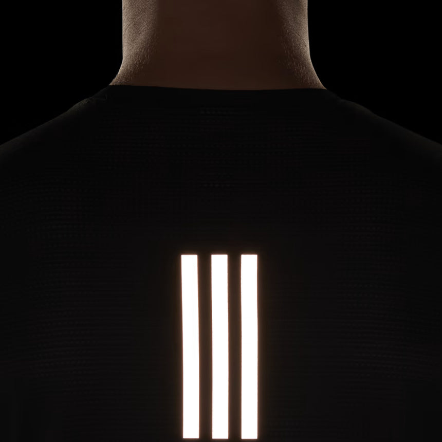 adidas Own The Run Long Sleeve Men's Running Tee - Black