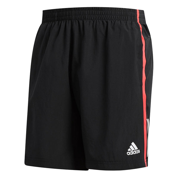 Adidas Own The Run inch Men's Running Shorts Black/Shock Red