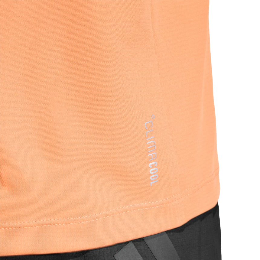 adidas Essential Short Sleeve Running Tee - Dusky Orange