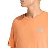 adidas Essential Short Sleeve Running Tee - Dusky Orange