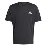 adidas Essential Short Sleeve Running Tee - Black