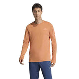 Adidas Adi365 3S Men's Long Sleeve Running Tee - Dusty Orange